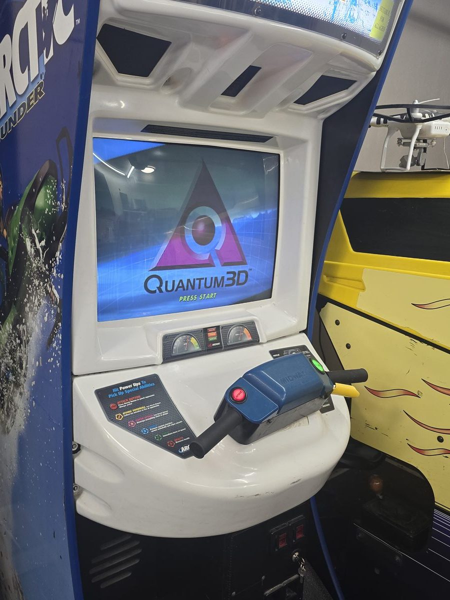 Arctic Thunder arcade cabinet repair