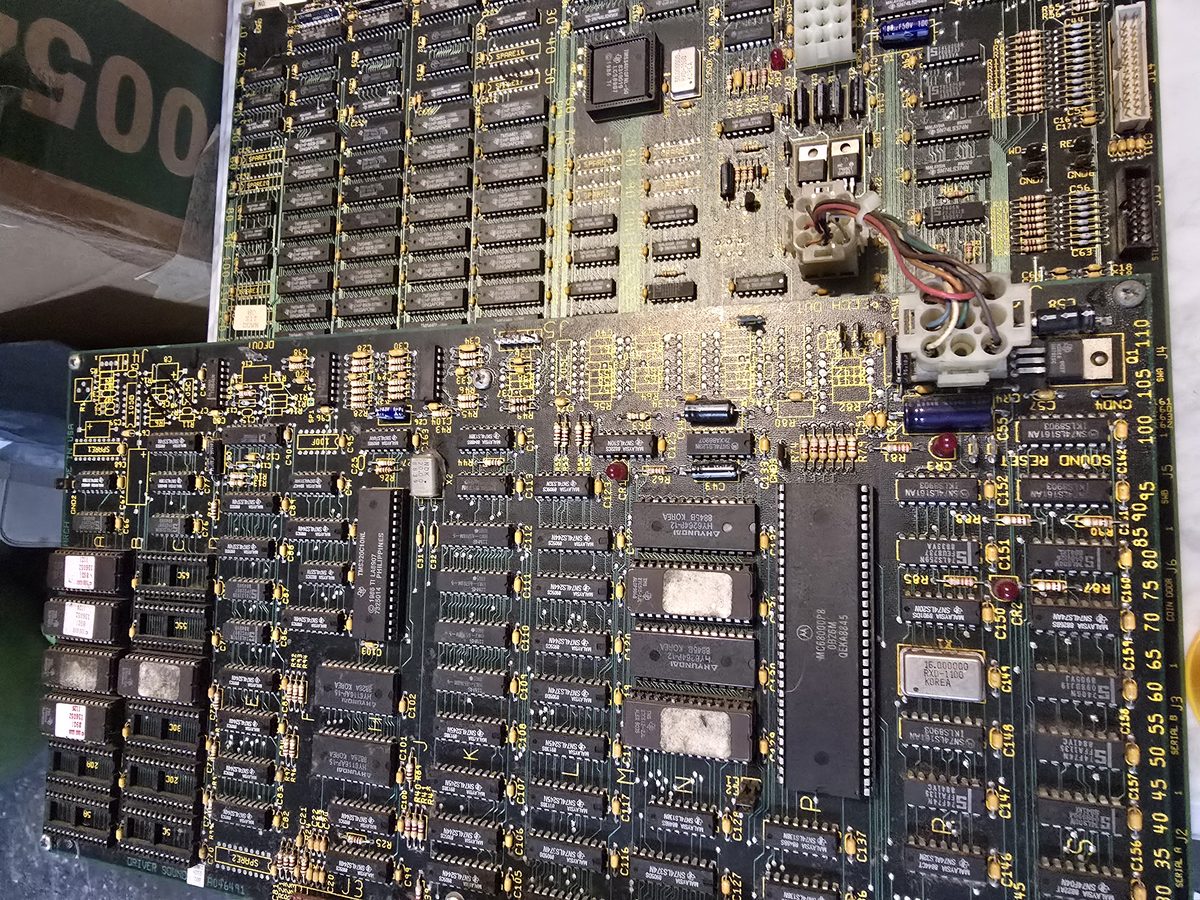 Arcade PCB repair and troubleshooting